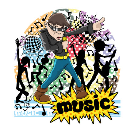 Music のイラスト素材