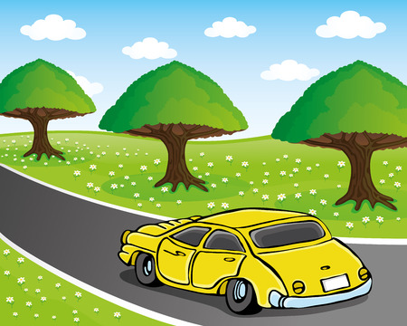 Car.のイラスト素材