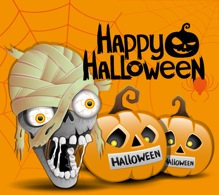 Happy Halloween.のイラスト素材