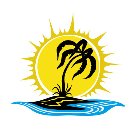 Palm tree.のイラスト素材