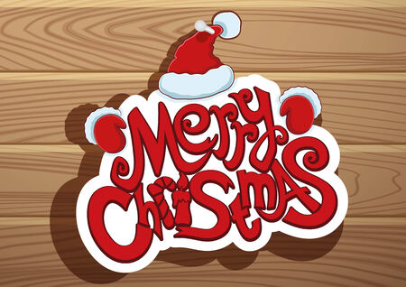 Merry Christmas.のイラスト素材