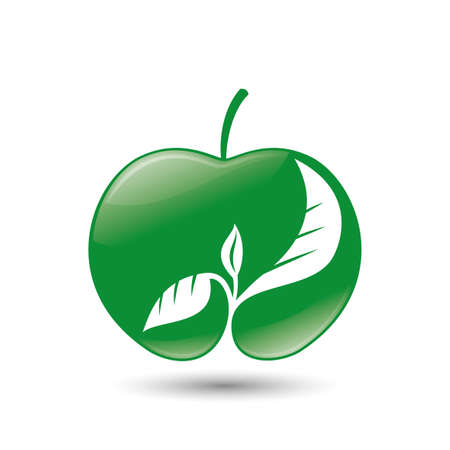 Apple.のイラスト素材