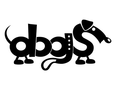 Dogs.のイラスト素材