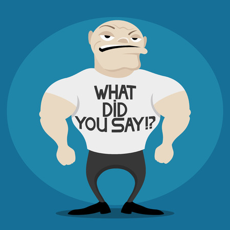 Strong man.のイラスト素材