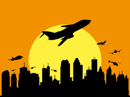 City.のイラスト素材