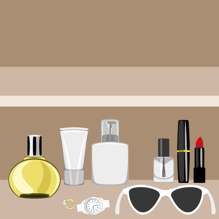 Cosmetics.のイラスト素材