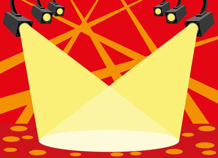Spotlights.のイラスト素材