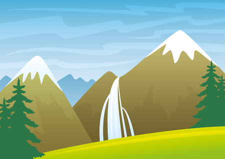 Mountains.のイラスト素材