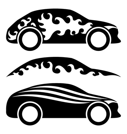 Car signs.のイラスト素材