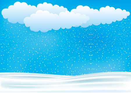 Winter background.のイラスト素材