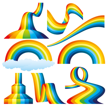 rainbowのイラスト素材