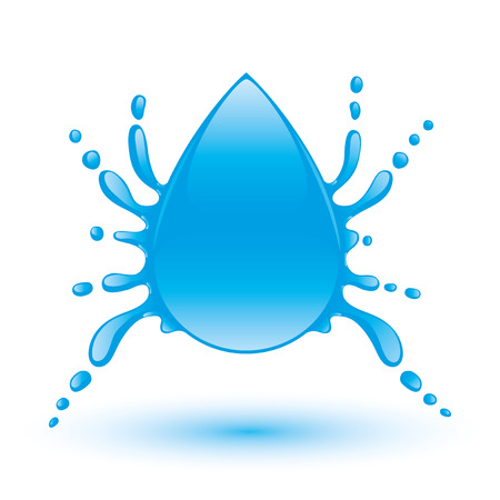 Water drop.のイラスト素材