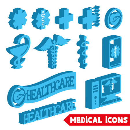 Medical icons.のイラスト素材
