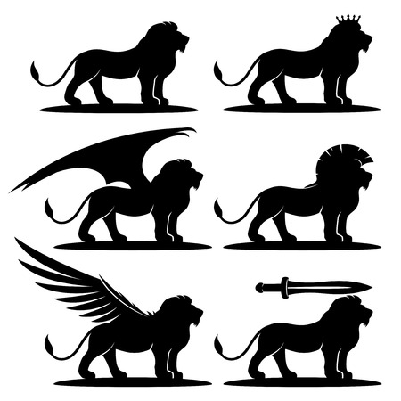 Lion signs.のイラスト素材