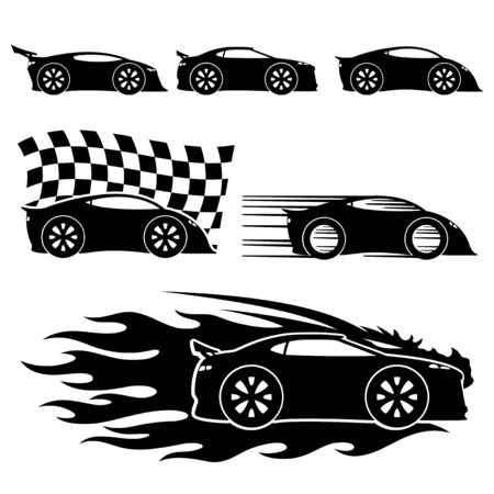 Car signs.のイラスト素材