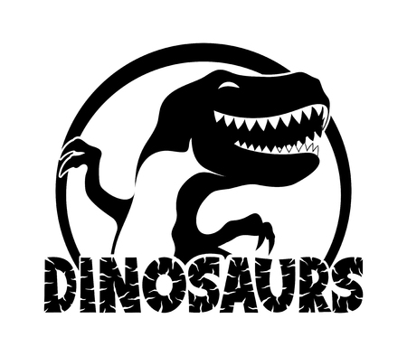 Dinosaurs sign.のイラスト素材
