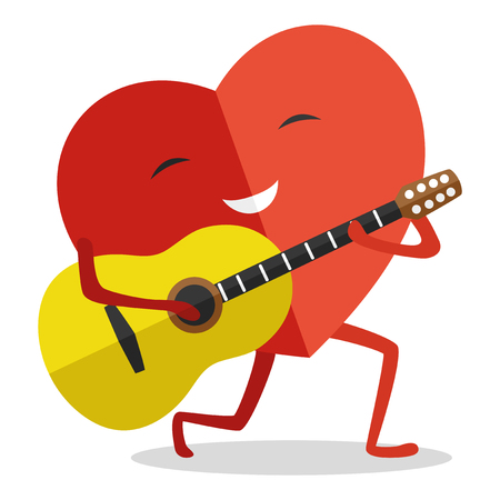 Red heart.のイラスト素材