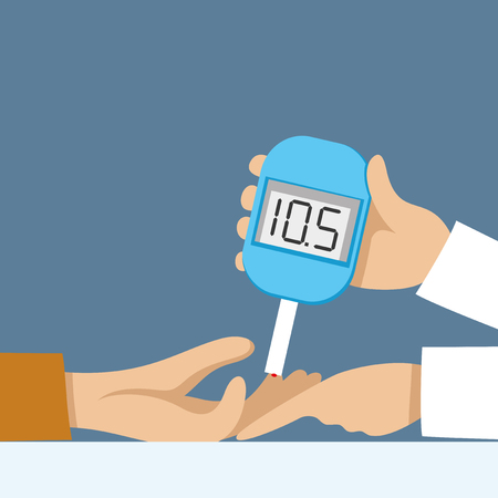 Test for diabete.のイラスト素材