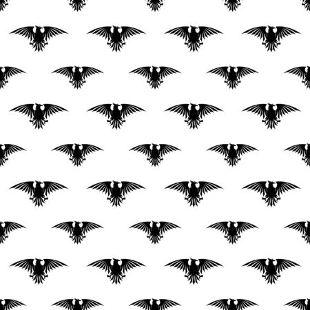 Eagles seamless background.のイラスト素材