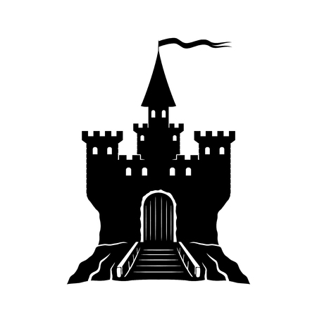 Black castle.のイラスト素材