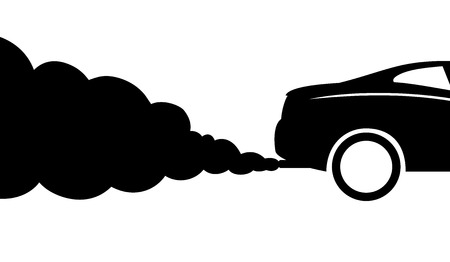 Black car sign.のイラスト素材