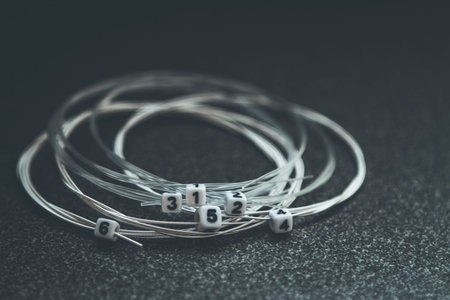 New kit of a neulon guitar strings