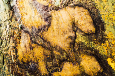 Colors and Surface Texture of Rusty Metal. Chemical, Metallic