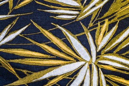 Wallpaper Pattern With Seamless Floral Ornament on Background