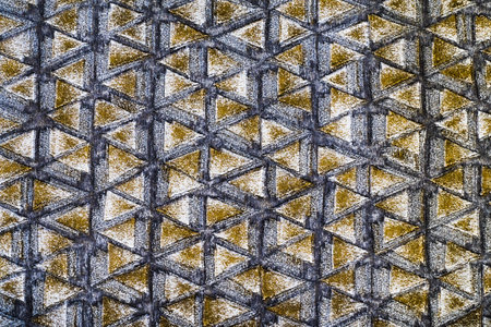 Fragment Of Colorful Retro Tapestry Textile Pattern