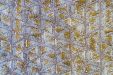 Fabric Wallcovering Coarse Hessian Texture with Striped Pattern