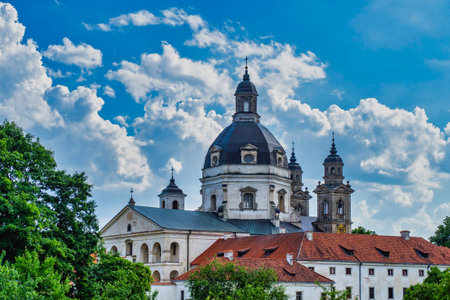 Baroque Architectural Style Monastery and the Church of the Visitation of Pazaislis