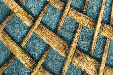 Vintage Carpet Texture Background with Damask Seamless Pattern