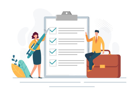 Business plan check list, management and organization