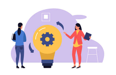 2207 S ST Business people generating new ideasのイラスト素材