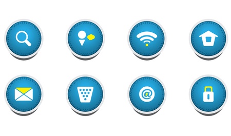 Web iconsのイラスト素材
