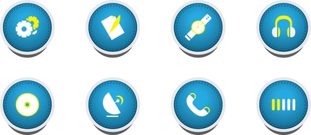 Web iconsのイラスト素材