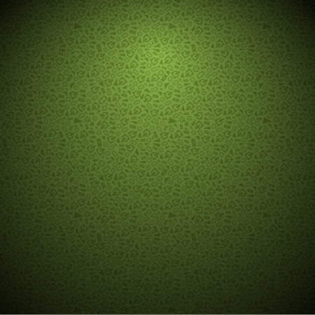 green seamless background is using a variety of geometric shapes のイラスト素材