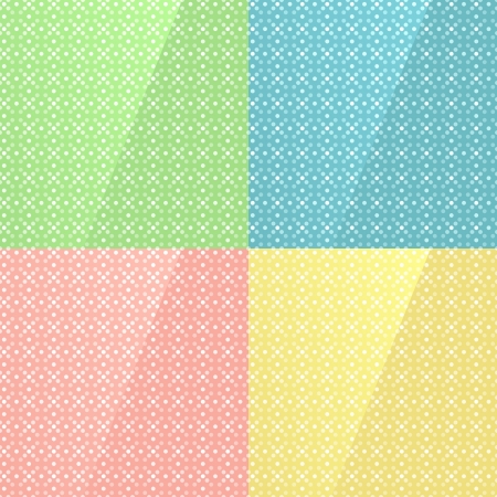 Four variations of colors seamless texture のイラスト素材
