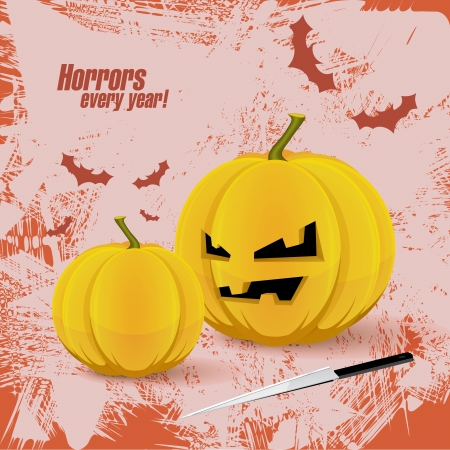 Creative background  Halloween postertのイラスト素材