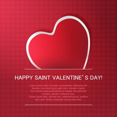 Heart  Valentines day  backgroundのイラスト素材