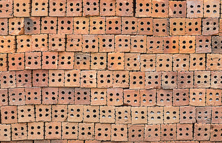 red stone wall texture and background