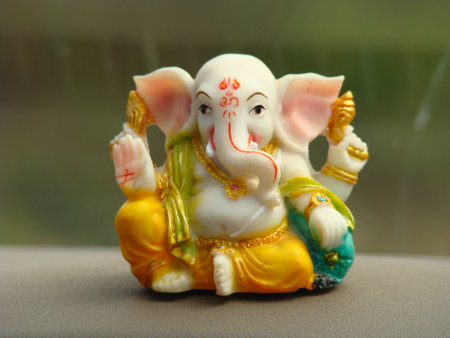 Ganesha - The Hindu Godの写真素材