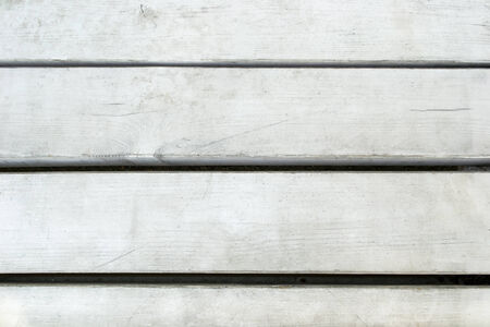 White wooden decking closeup as a backgroundの写真素材