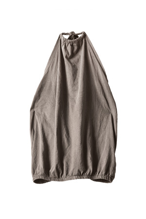 Gray american armhole top isolated over whiteの写真素材