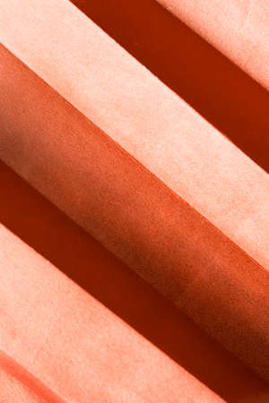 Brown blank paper folded as a backgroundの写真素材