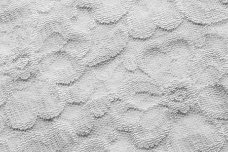 White vintage lace closeup as a backgroundの写真素材