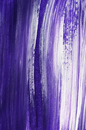 White and purple abstract acrylic painting as a background closeupの写真素材
