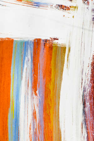Colorful abstract acrylic painting as a backgroundの写真素材