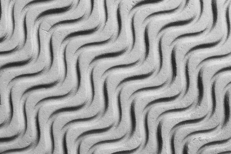 Ribbed gray rubber texture as a background