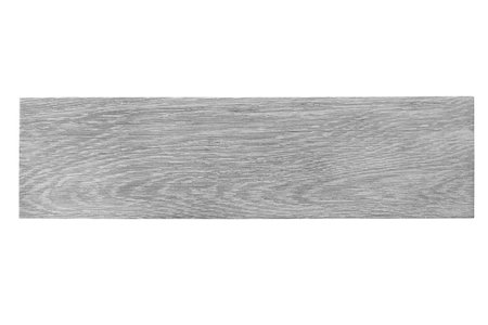 One gray wooden texture stoneware tile isolated on white backgroundの写真素材
